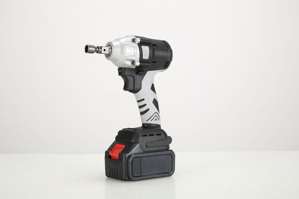 Set Brushless Lithium Electric Wrench High Torque Handheld Electric Wrench Rechargeable Multifunctional Lithium Electric Wrench