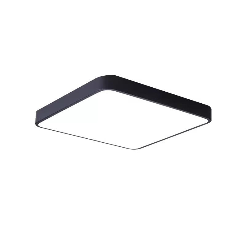LED Ceiling Lamp Nordic Ultra-thin Rectangular Living Room Corridor Balcony Lighting Round Master Bedroom Room Lamp