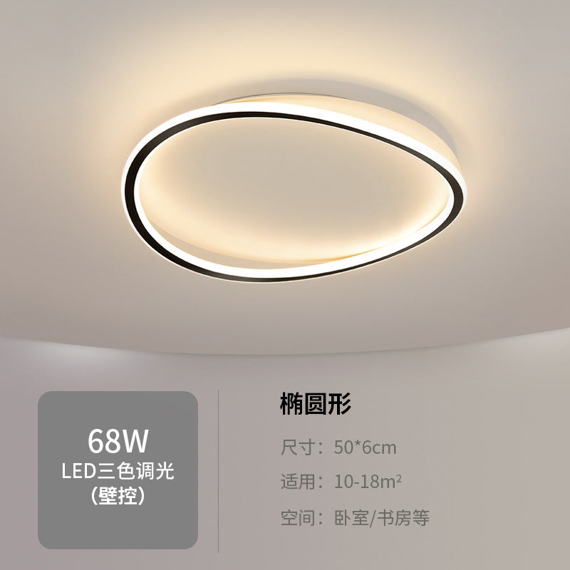 Nordic Lighting Fixtures led Ceiling Lamp2025New Year's Creative Internet Celebrity Master Bedroom Simple Modern Bedroom Lighting Room