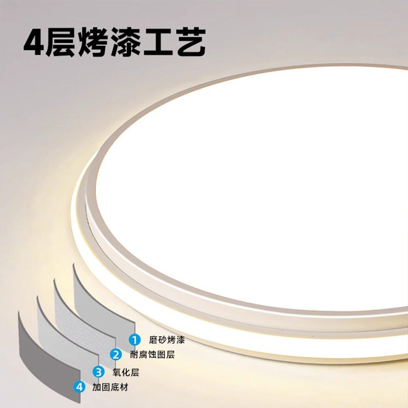 Full Spectrum Home Ceiling Light Bedroom Modern Simple White Nordic Internet Celebrity Art Ultra Bright led Master Bedroom