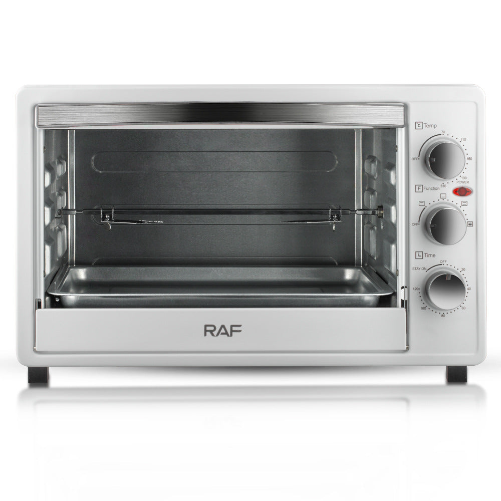 RAF Electric Oven EU Standard Multi-Functional Household Large Capacity Fully Automatic Intelligent Oven Fryer Visual Baking40L