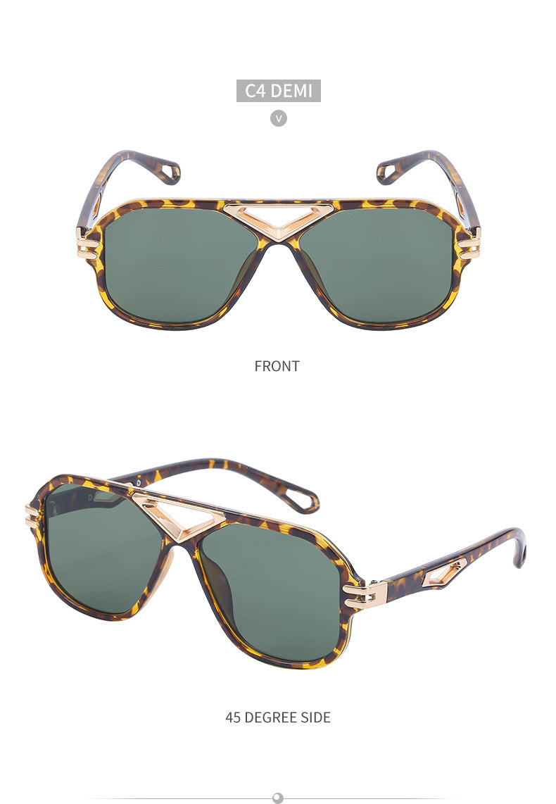 European and American Retro Steampunk Sunglasses for Men High-End Sunglasses Men's Trendy Glasses Wholesale shades