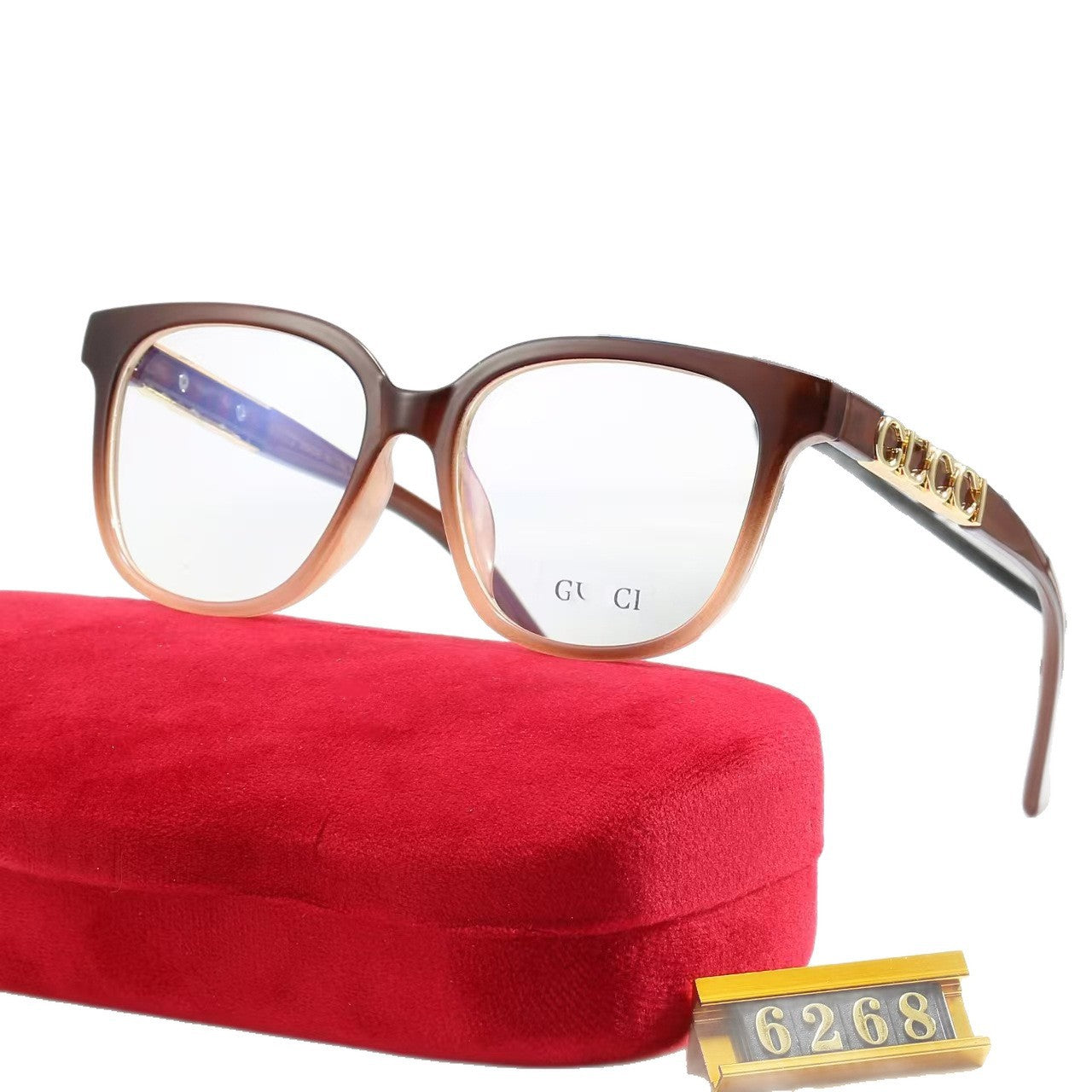 Ancient Home GG1192O Small Frame Myopia Women's Glasses Frame Old Money Style Lenses High-Quality Plain Eyeglass Frames