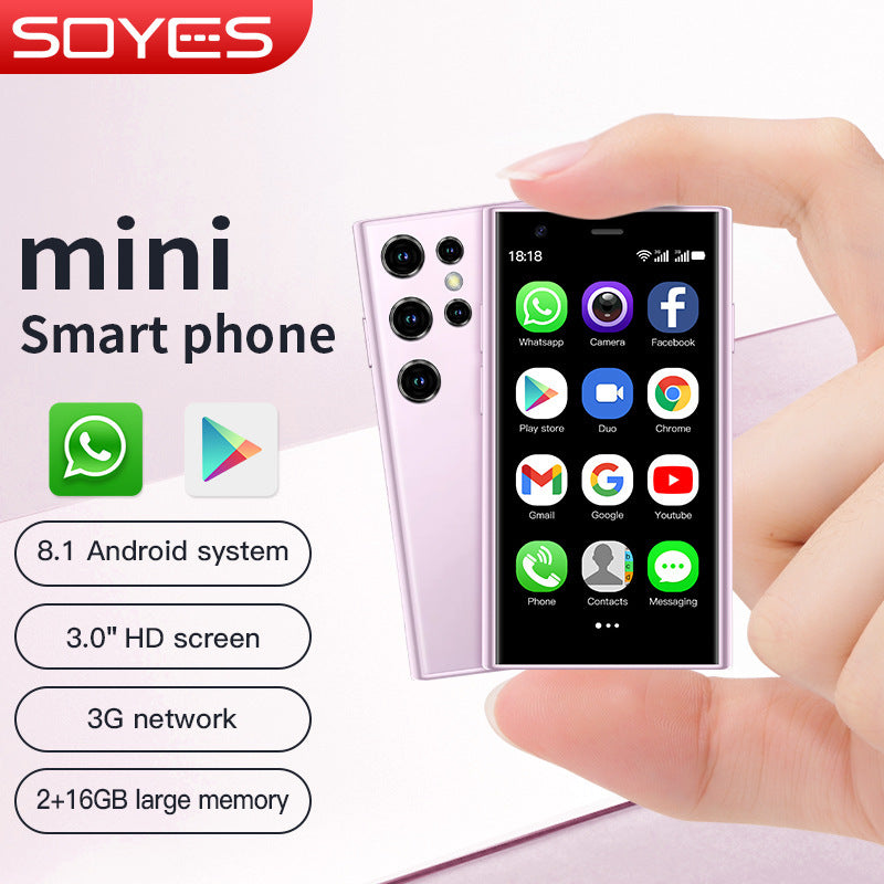 S23pro Mini Smartphone Ultra Small Quad-Core Android System Google Backup Hot Sale