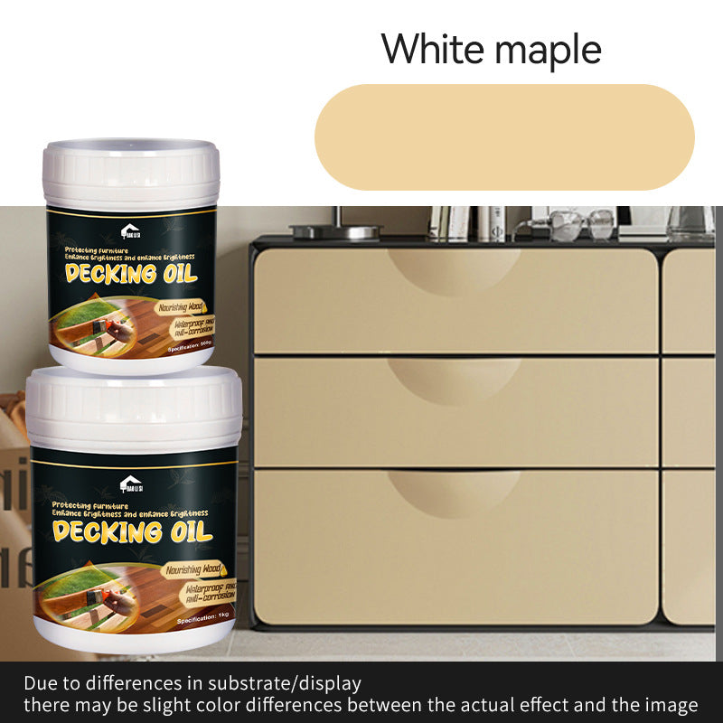 baolisi Water-based Wood Wax Oil Indoor Tables and Chairs Doors and Windows Furniture Renovation Color Change Transparent Wood Latex Paint Coating