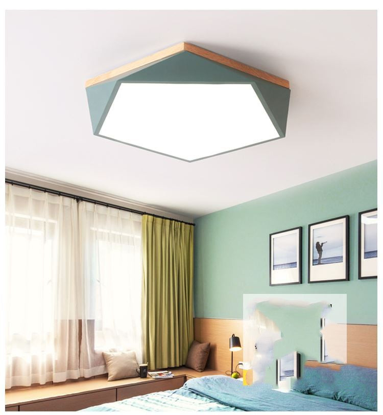Nordic Bedroom Lamp Simple Modern Creative Macaron led Ceiling lamp for master bedroom, children's lamp, bedroom lamp