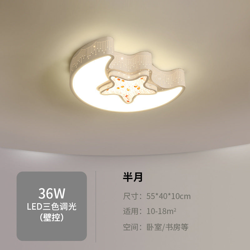 Bedroom Lamp Round Light Fixture LED Living Room Home Ceiling Light Fixture Simple Modern Cozy Romantic Creative Room Lamp