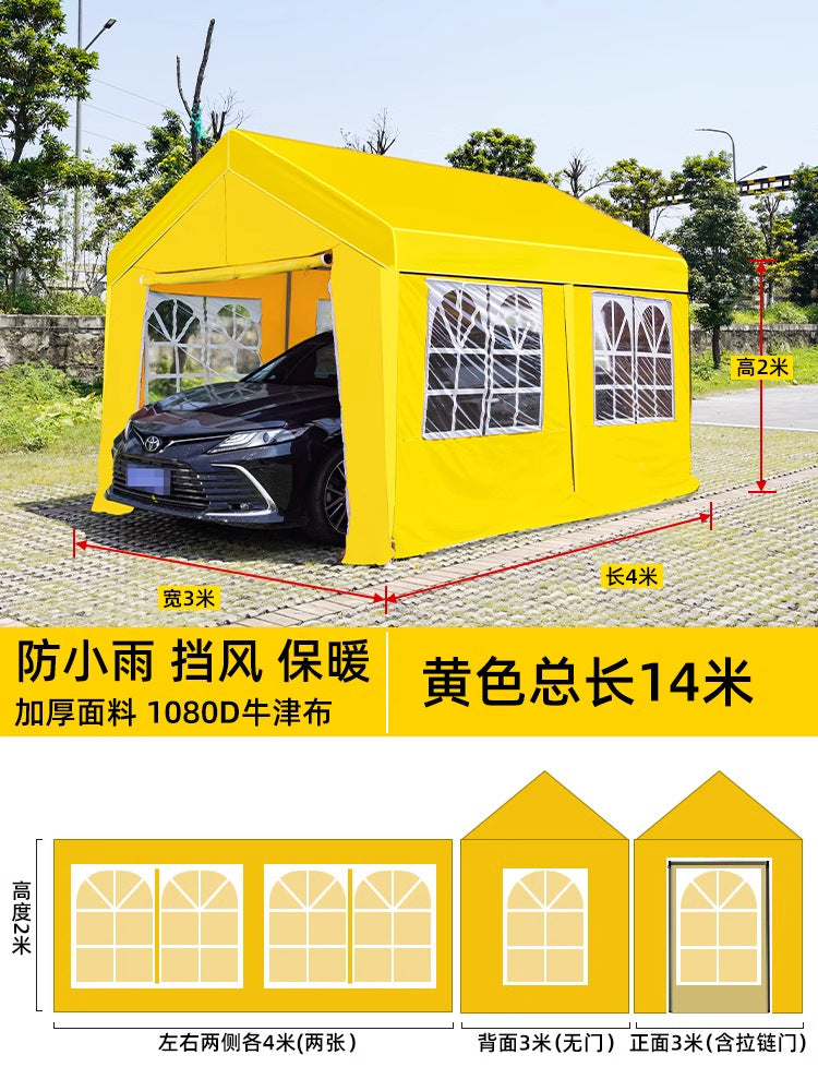 Camping Internet Celebrity Market Stall Tent Cover Thickened Windproof Rainproof Coldproof Outdoor Windproof Cloth Distribution and Dropshipping