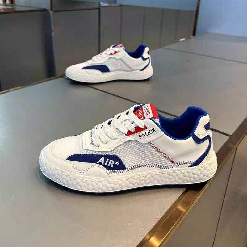 High-Value Couple Style Summer Breathable Trendy Shoes Internet Celebrity Genuine Round-Toe Casual Sneakers for Middle School Students