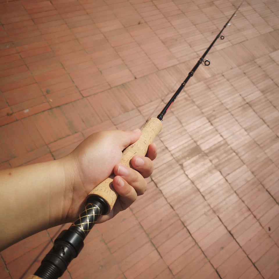 7/8#Carbon Fly Rod4Portable Fly Fishing Rod M Fast Adjustable European and American Style Popular Fishing Rod for Stream Lure Fishing