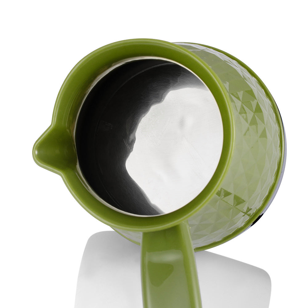 R151欧标土耳其电咖啡壶小容量迷你手冲双层不锈钢家用电水壶