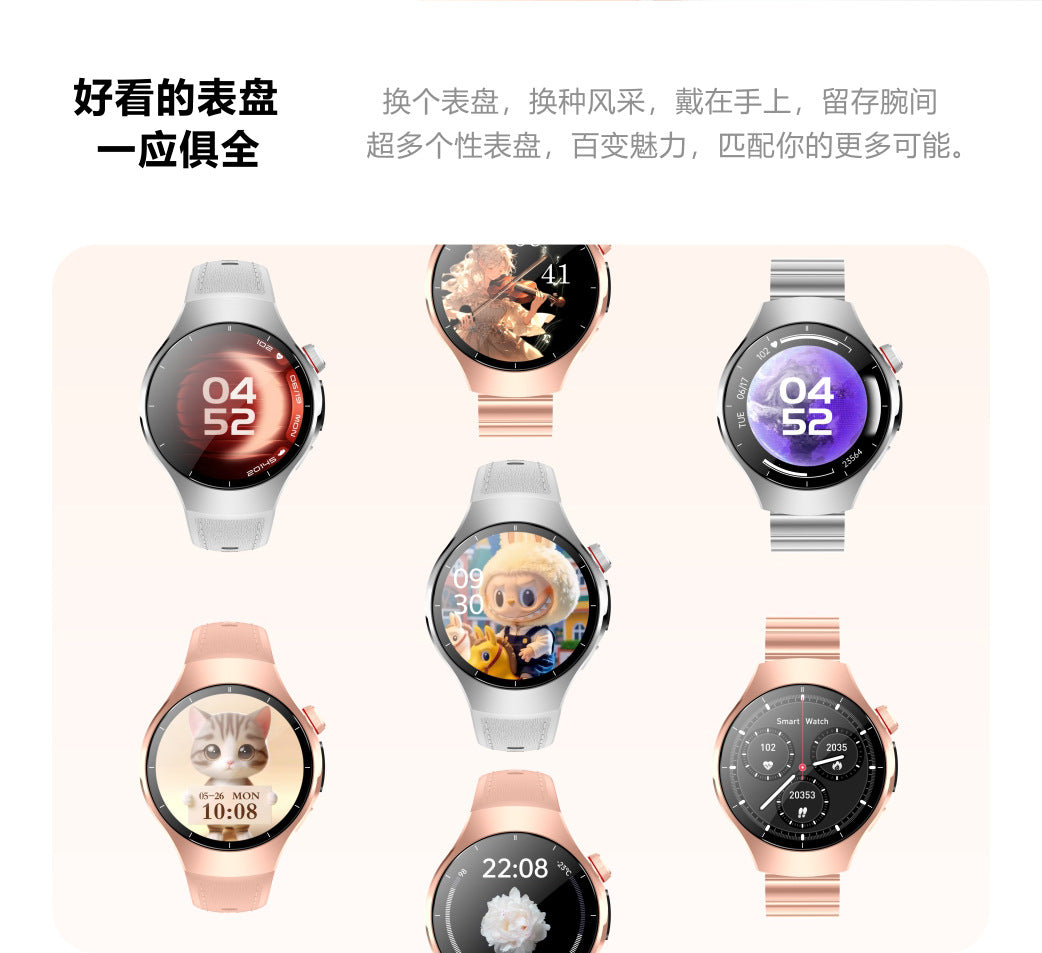 Wi5 Mini Smart Watch Bluetooth Call Heart Rate Step Sleep Monitoring Deep Waterproof Exquisite Ladies Sports