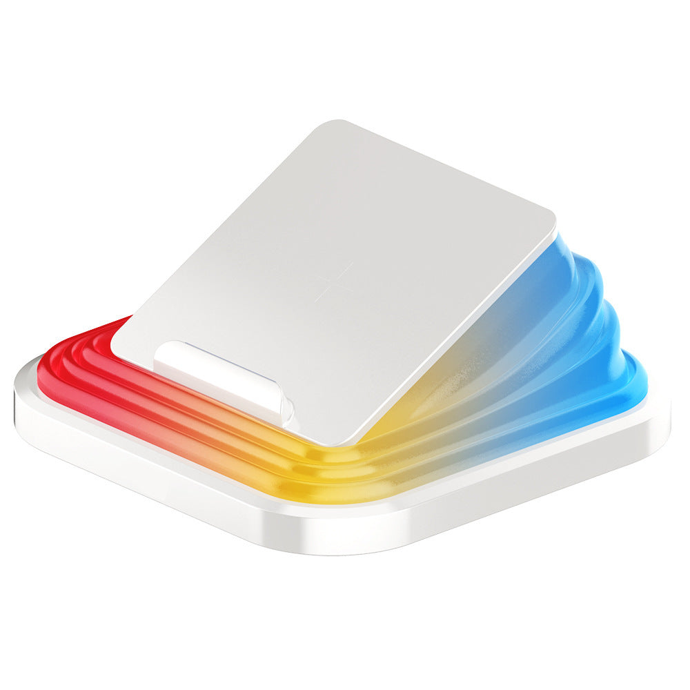 2-in-1 Magnetic Attachment15W Wireless Charging Table Lamp Gift Reading Lamp Multi-Color Adjustable Ambient Light Bedroom Bedside Lamp