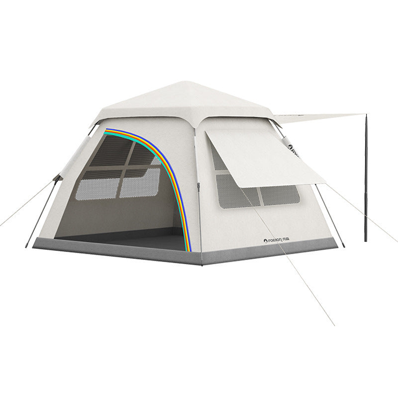Tent Outdoor Folding Camping Equipment Picnic Integrated Fully Automatic Thickened Rainproof Quick Open Design