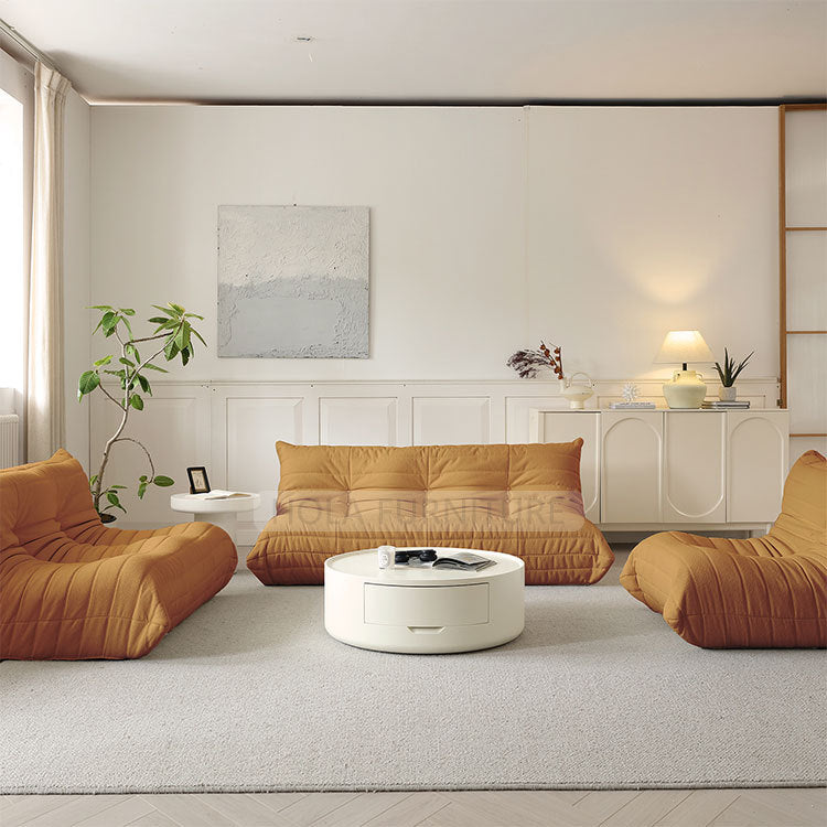 Compression sofa Vacuum Compression Sofa Caterpillar Full Sponge Single Chair Living Room Caterpillar Sofa