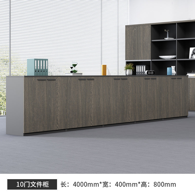 File Cabinet Low Cabinet Floor Cabinet Storage Cabinet Wooden Office Partition Cabinet Document Cabinet Archive Cabinet with Lock Office Cabinet