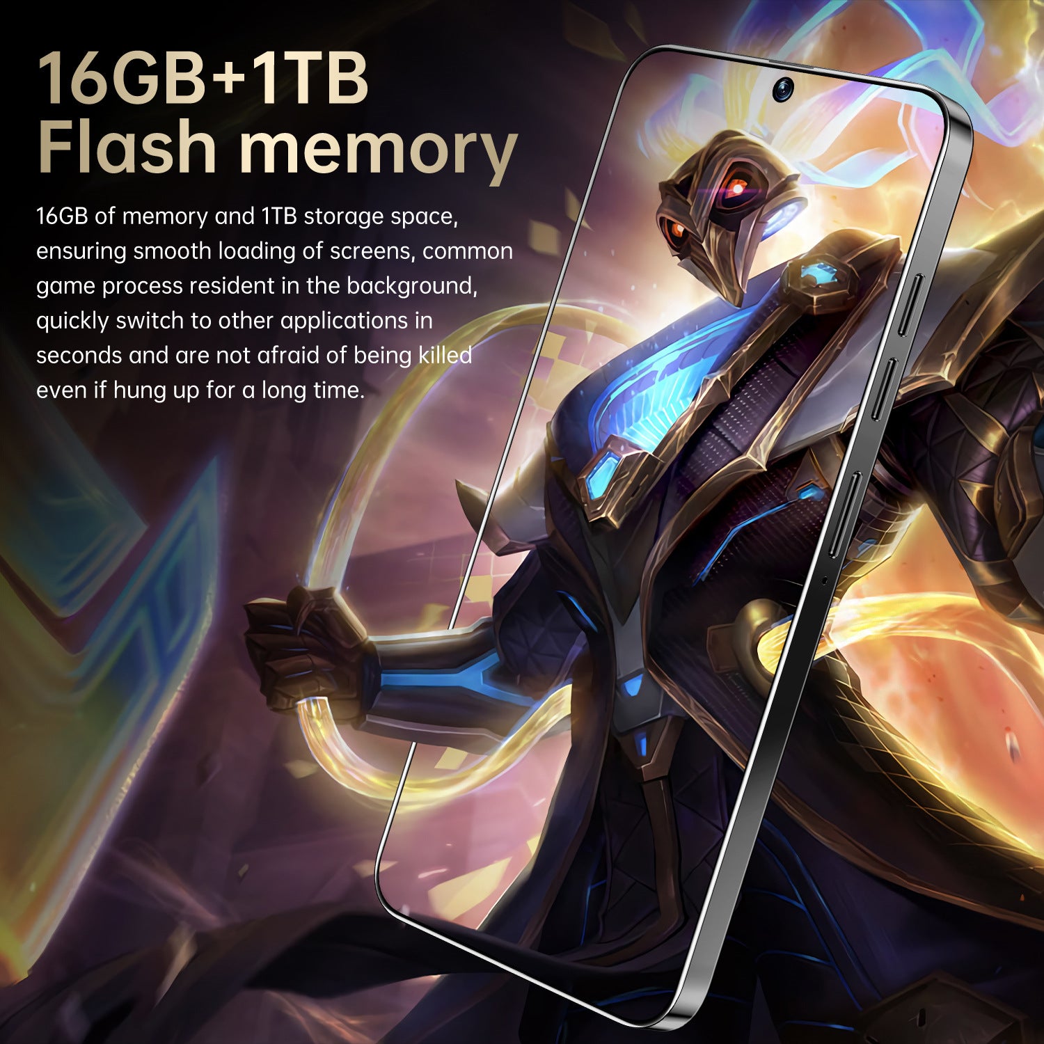 Popular Note40 Pro Smartphone16+1T Brand new Android phone7.3Inch Large Screen Wholesale