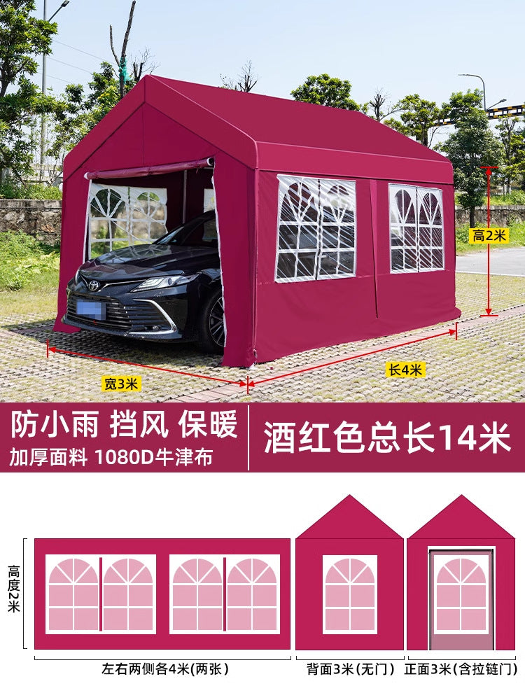 Camping Internet Celebrity Market Stall Tent Cover Thickened Windproof Rainproof Coldproof Outdoor Windproof Cloth Distribution and Dropshipping