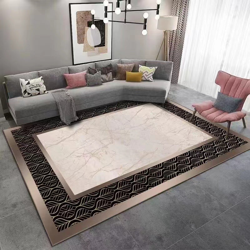 Living Room Bedroom Carpet Stain Resistant Wash-Free Easy Care Bedside Rug Sofa Coffee Table Large Area Carpet Manufacturer Wholesale