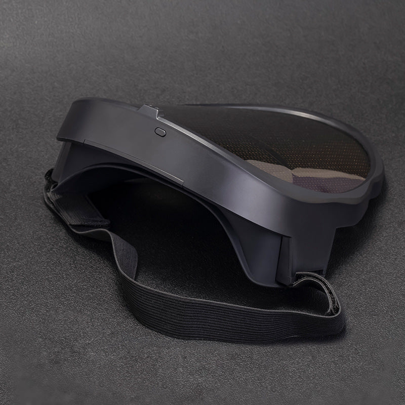 Halloween Colorful LED Glowing Mask Party Sunglasses Rechargeable diy Dynamic Light-Up Mask Face Shield