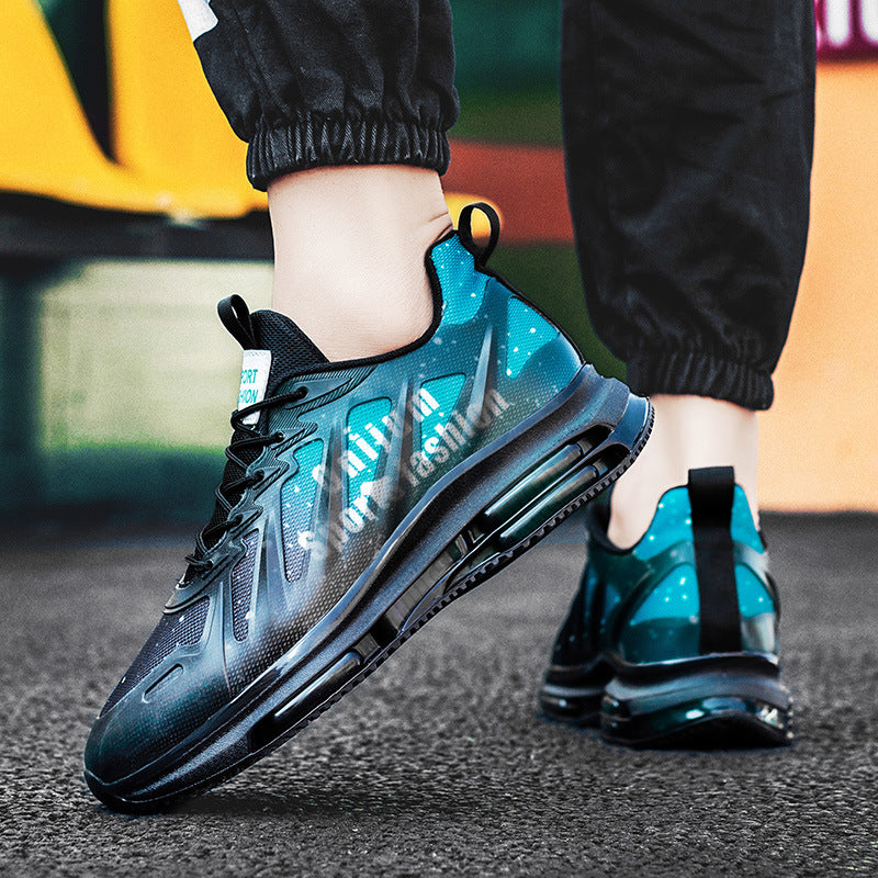 2025Summer New Fashion Luminous Trendy Shoes Casual Breathable Comfortable Men's Shoes Non-Slip Wear-Resistant Sports Running Shoes