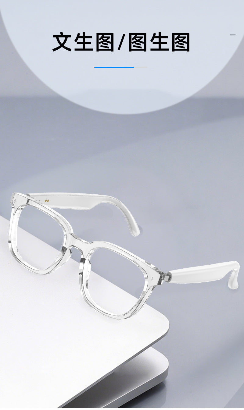 Factory direct sales smart glasses Bluetooth call ai Translation Driving Riding Comfortable Fashionable Sunglasses