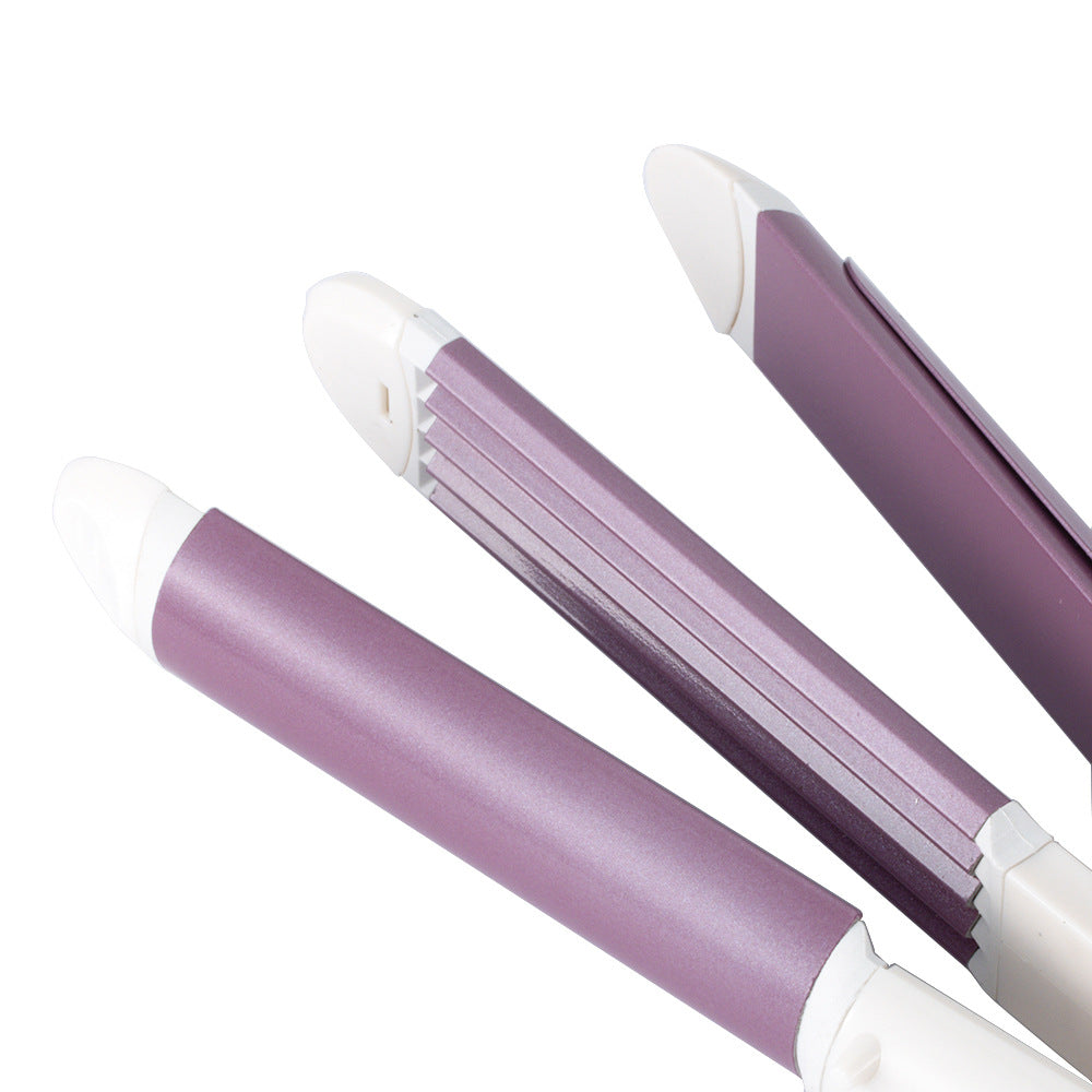 RAF EU Standard Straightening and Heating Hair Iron Portable Curling Iron Dormitory Home Fluffy Multi-Functional Curling Iron