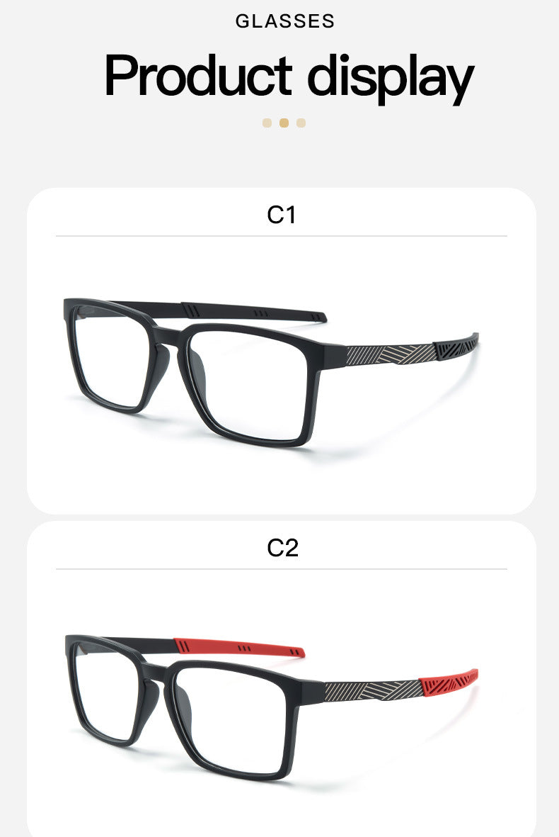 New Sports Glasses Frame TR Metal Frame Glasses Legs Wholesale Export In Stock Cycling Glasses