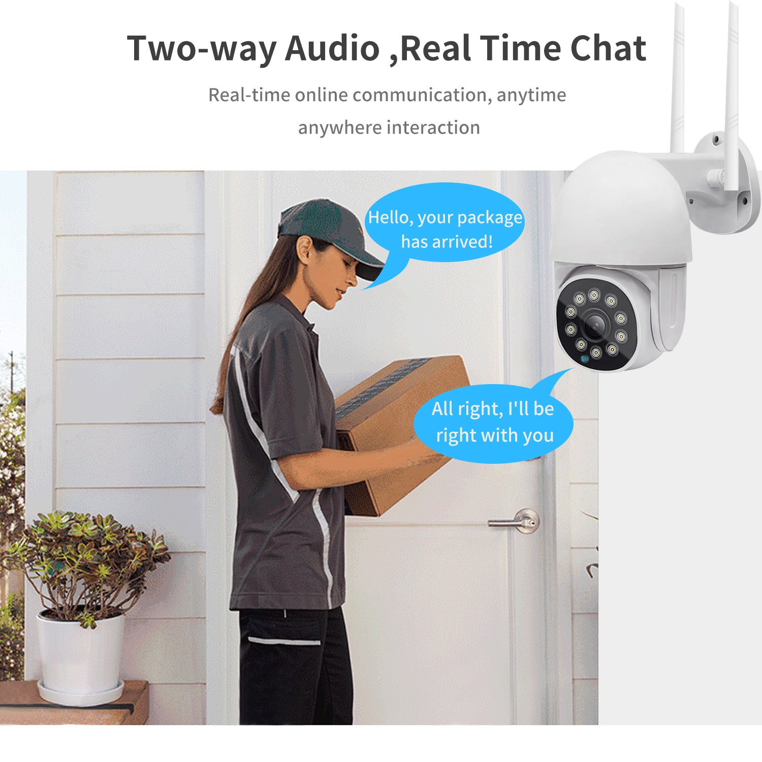 1.5Small Ball Camera Waterproof HD Night Vision Remote Monitoring Wireless Camera Ball Camera