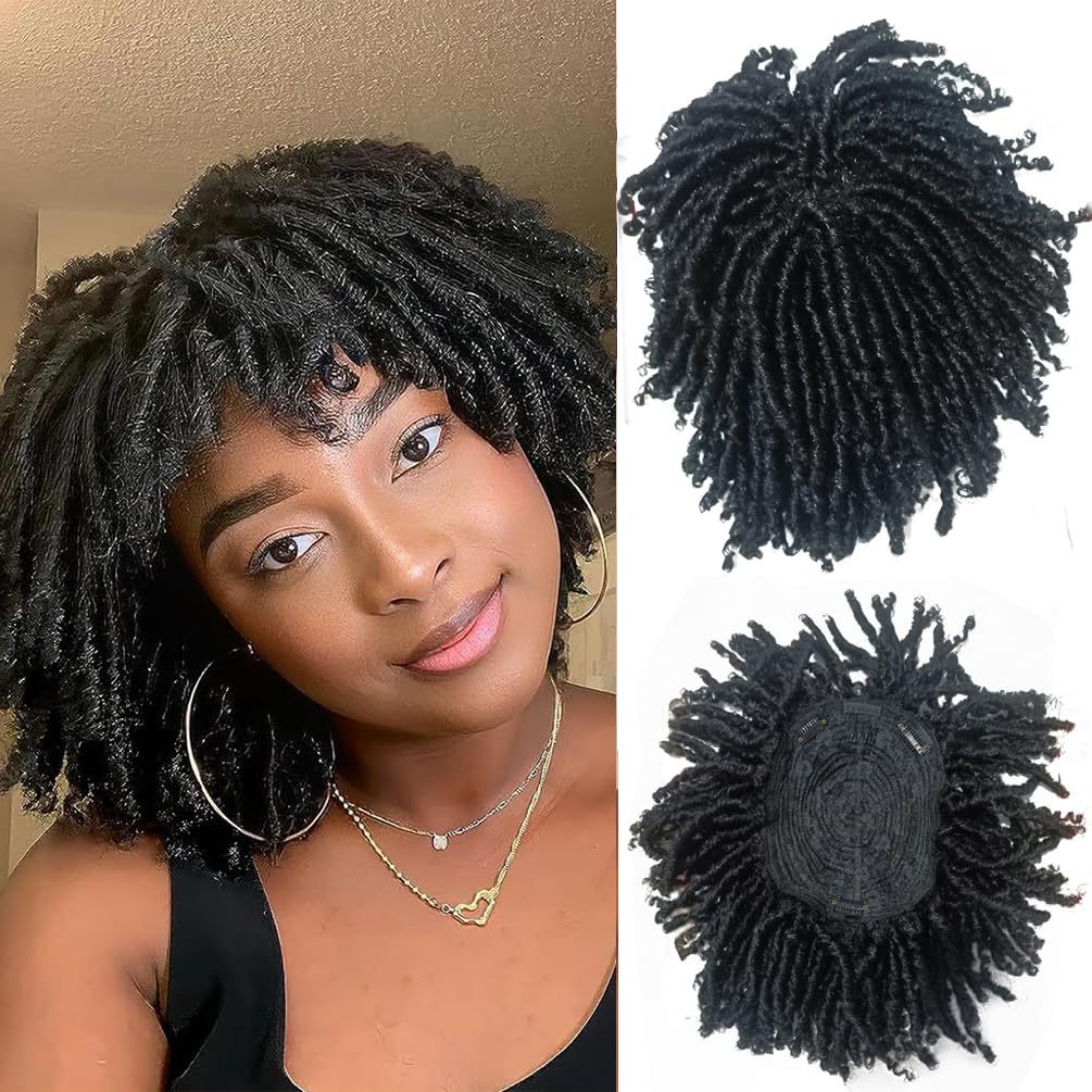 61 Inch Synthetic Hair African Wig Crochet Hair Block dreadlock Tongqu100g Black dreadlocks stuck directly on top of the head