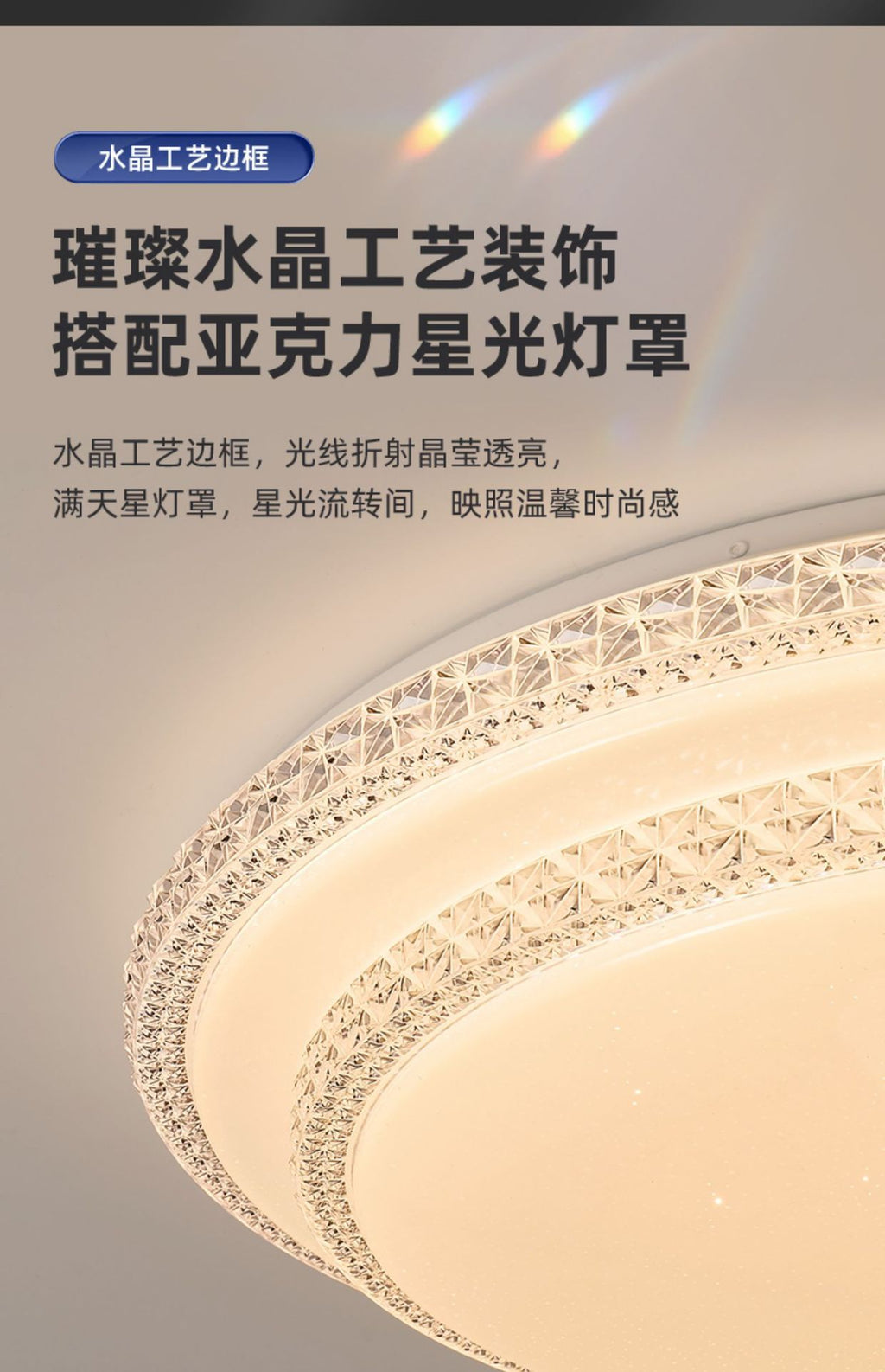 Lamp in the living room led Ceiling lamp, simple modern style, trendy with a high-end feel2025New model main headlight elegant lighting fixture