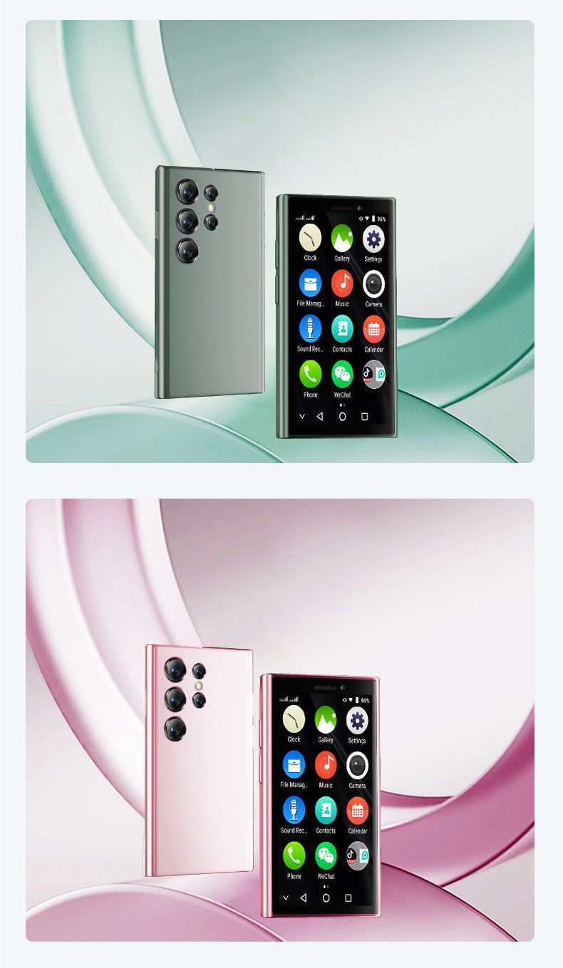 XS24pro Mini Mobile Phone3.0Inch Android Quad-Core Backup Ultra-Small Pocket Traditional Chinese Foreign Language