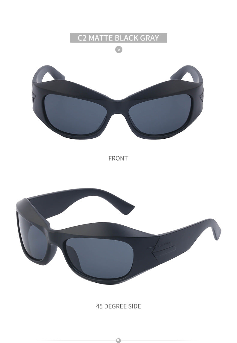 Steampunk Style Y2K Sunglasses for Men Cycling Sports Sunglasses for Women Wholesale