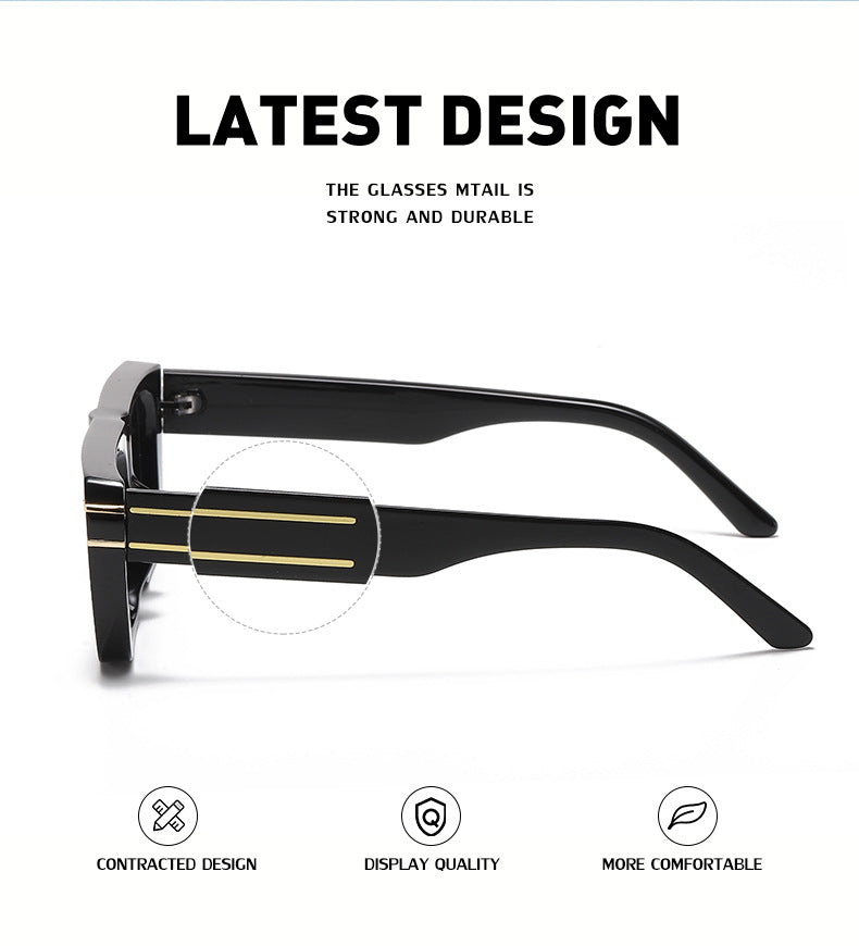 European and American Style Small Frame Sunglasses for Women Fashion Square Frame Sunglasses for Men Wholesale sunglasses