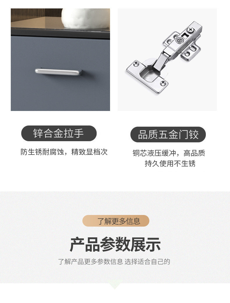 Glass Wine Cabinet for Living Room, Wall-Mounted, Modern Minimalist, Light Luxury, Double-Door Wine Cabinet, Home Dining Side Cabinet, High-End Display Storage Cabinet