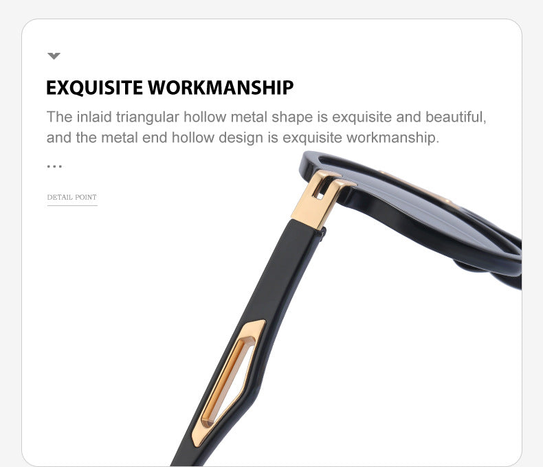 European and American Retro Steampunk Sunglasses for Men High-End Sunglasses Men's Trendy Glasses Wholesale shades