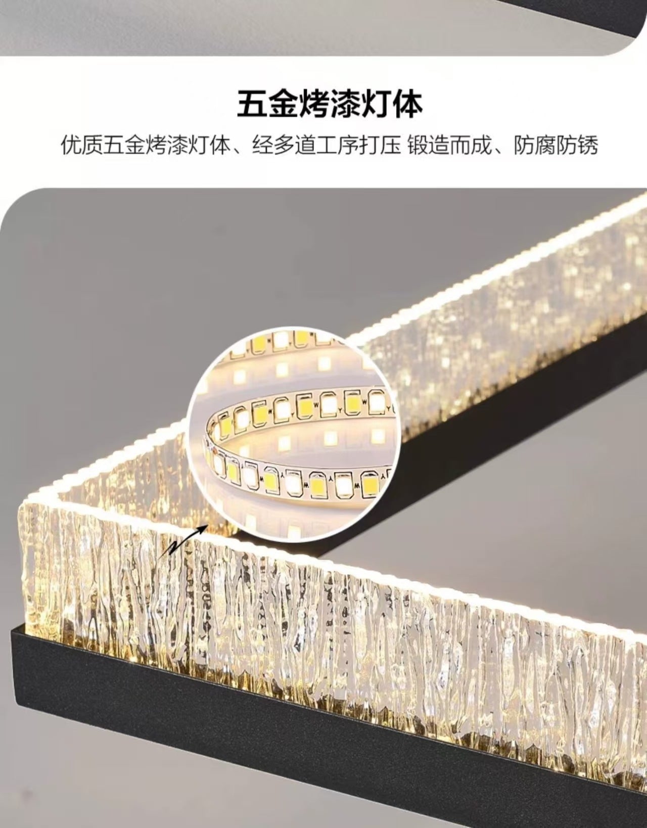 Modern Minimalist Internet Celebrity Living Room Ceiling Light Elegant Home Italian Light Luxury Ice Crack Pattern Hall Master Bedroom Lighting