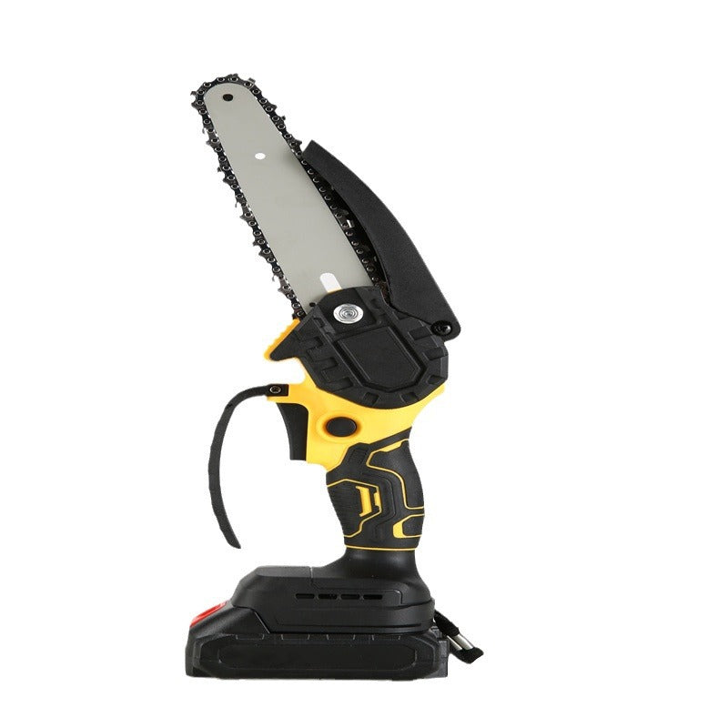 Lithium Battery Mini Household Portable Chainsaw Rechargeable Handheld High-Power Garden Pruning Saw Electric Chain Saw