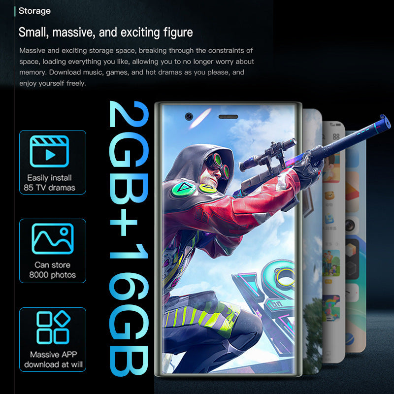 Hot Sale S23Pro Mini Smartphone2+16Dual SIM Dual Standby Android mini Mobile Phone