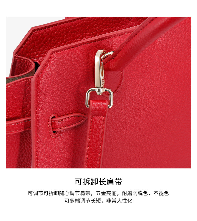 European and American Fashion Women's Bag Large Capacity Handbag New Trendy Versatile Retro Tote Bag High-end Crossbody Bag
