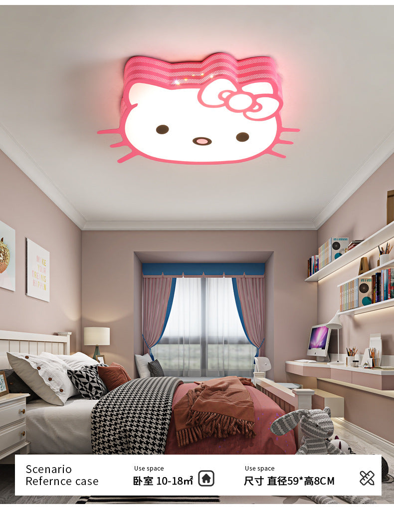 Children's Room Bedroom Light Boys Girls Creative Cartoon Ceiling Light Modern Simple Master Bedroom Light Zhongshan Lighting