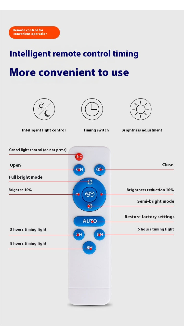 Solar Outdoor Garden Waterproof Split Flood Light, Automatically Charges During the Day and Lights up Automatically at Dusk