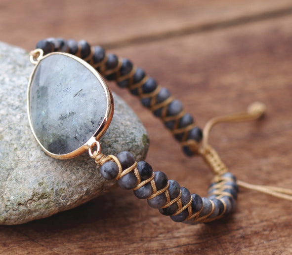 AliExpress8mm Volcanic Lava Stone Bracelet Natural Emperor Stone Couple Fashion Bracelet Factory Direct Sale