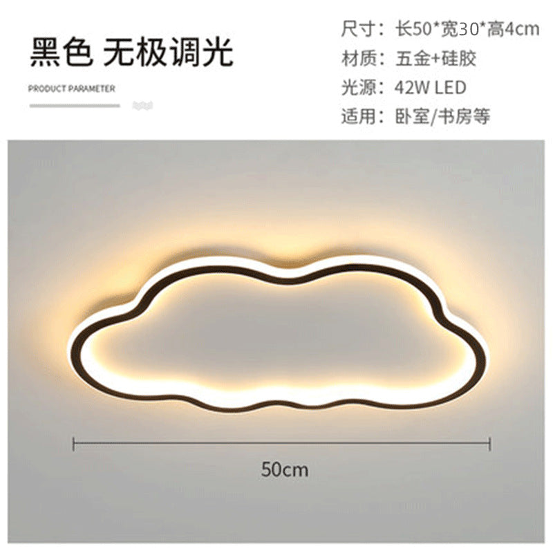 Ultra-thin Nordic Ceiling Light Modern Simple Bedroom Cloud led Lighting Living Room Internet Celebrity Side Emitting Creative Lamp
