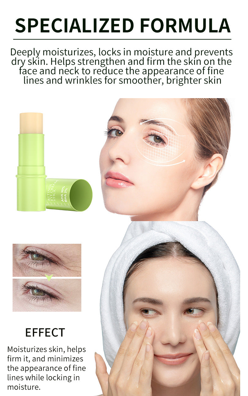 In Stock Double Tube Retinol Anti-Wrinkle Face Cream Eye Cream Skin Care Essence Eye Cream Stick Skincare Products