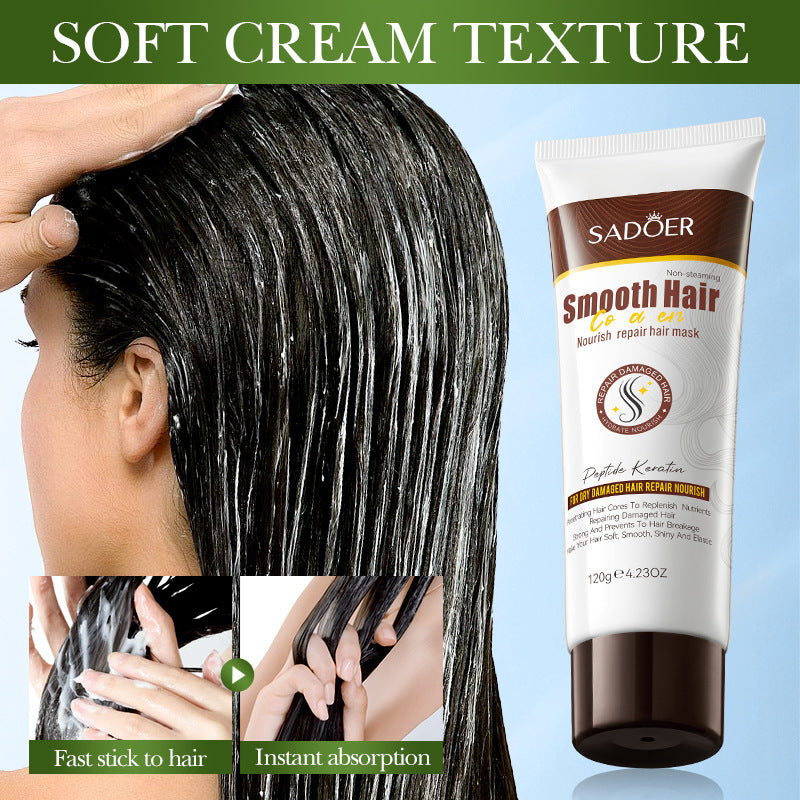 Collagen Smooth Hair Mask SADOER Nourishing and Smooth Hair Conditioner Cross-Border Wholesale