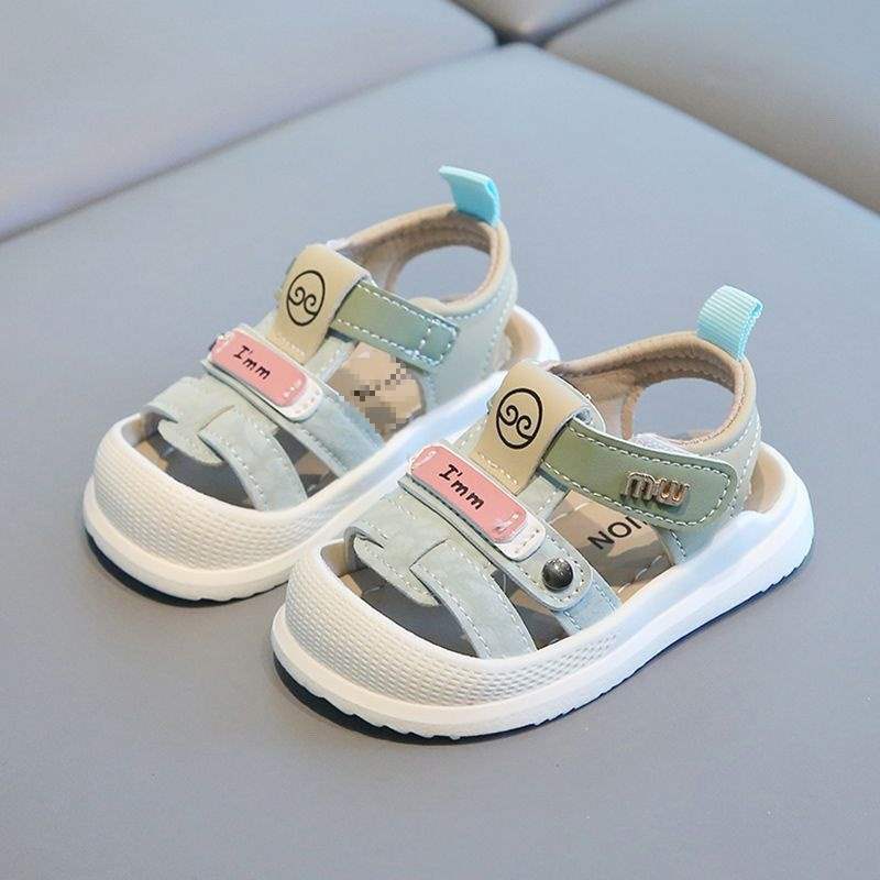 Baby Sandals Boys Summer Toddler Shoes Soft Sole Anti-Slip Baby Sandals1One2-3Functional sandals for girls aged [age]