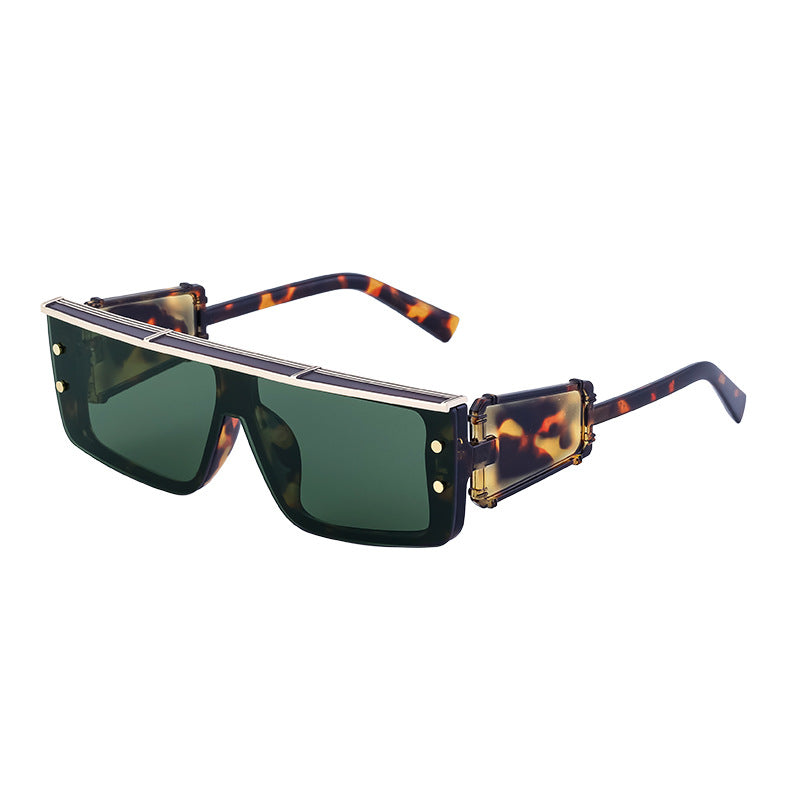 European and American Cyber Steampunk Square Frame Sunglasses for Men Trendy Y2K Wholesale Sunglasses and Eyeglasses sunglasses