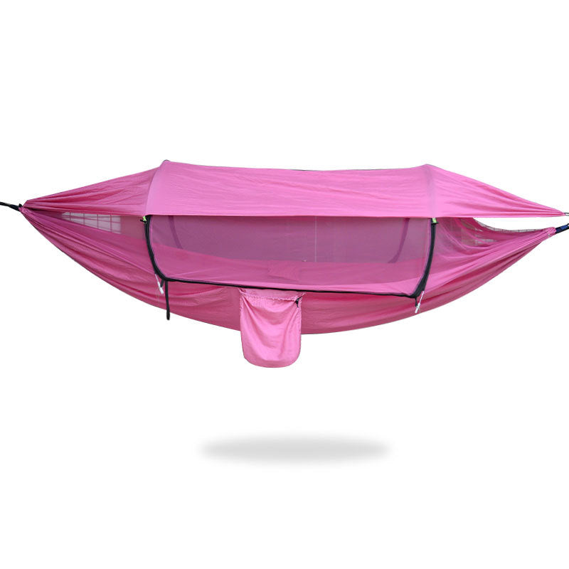 290*140Nylon Hammock Outdoor Supplies Anti-Rollover Swing Mosquito Net Hammock Ultralight Camping Sun Protection Sunshade Canopy