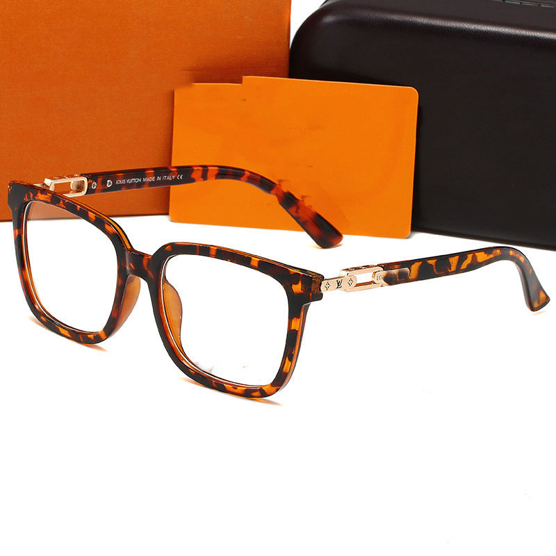 2025New fashion Blue Light Blocking Glasses T Home Art Versatile Glasses for Women Frame High Appearance Myopia Non-Prescription Glasses